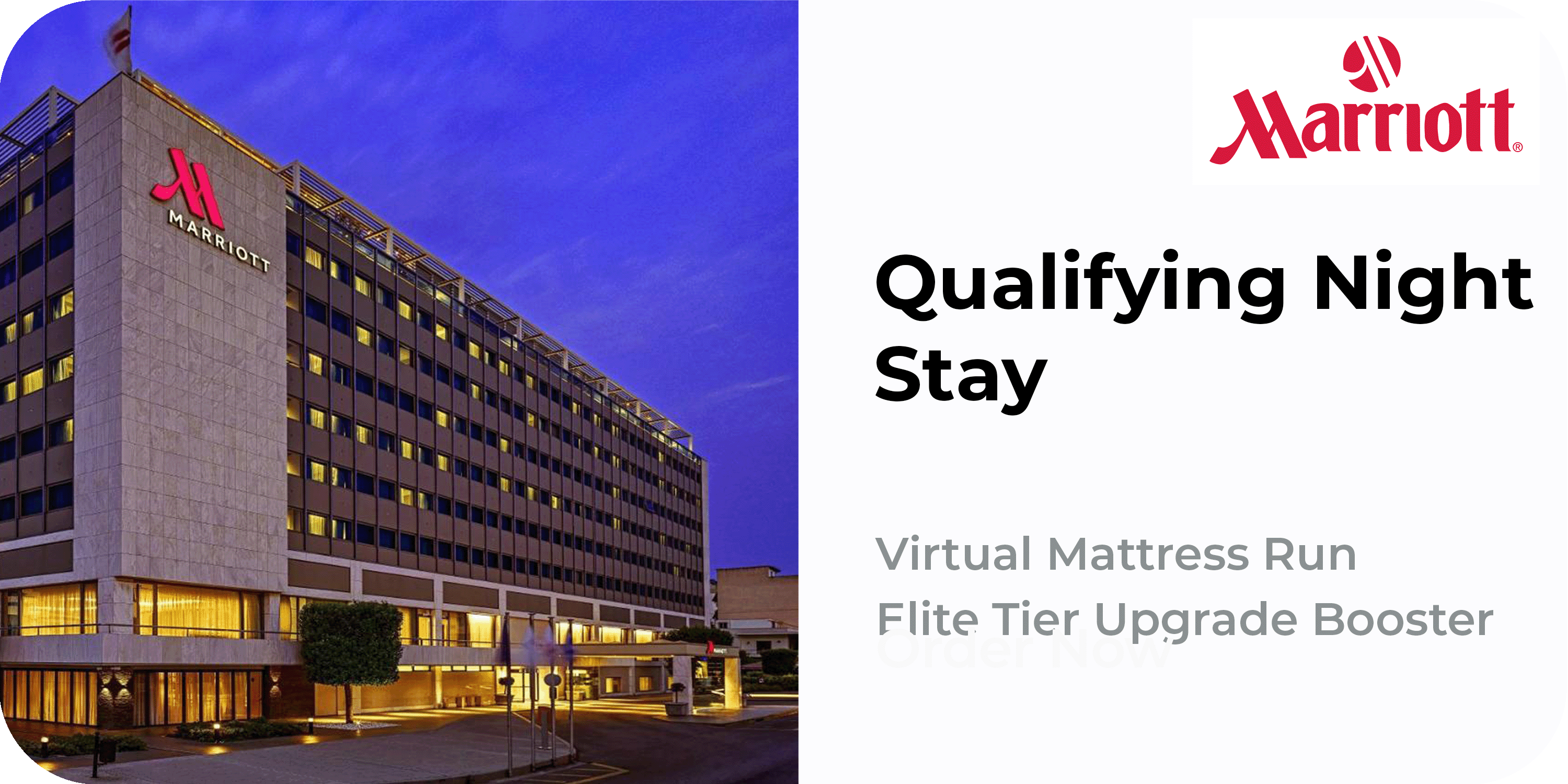 Marriott Bonvoy Qualifying elite night-- Virtual mattress run