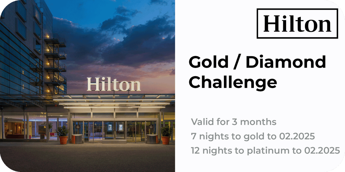 Hilton Honors Gold/Diamond Challenge