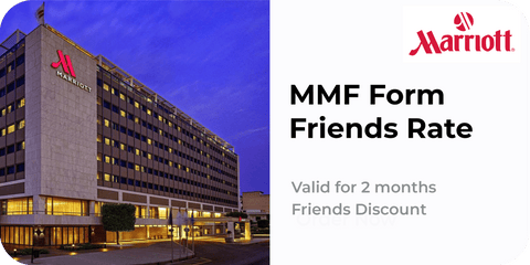 Marriott MMF Discount - Friends discount