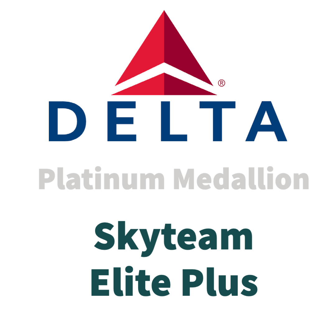 Delta Airlines Platinum Sky Team Elite Plus Status Challenge -- 3 Month